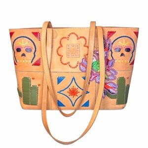 💀 Consuela Leather Spice Easy Tote